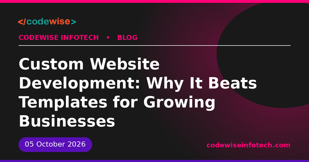 custom website development
