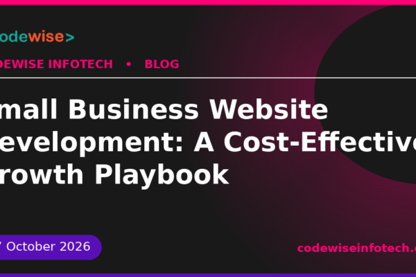 small business website development
