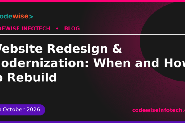 website redesign services