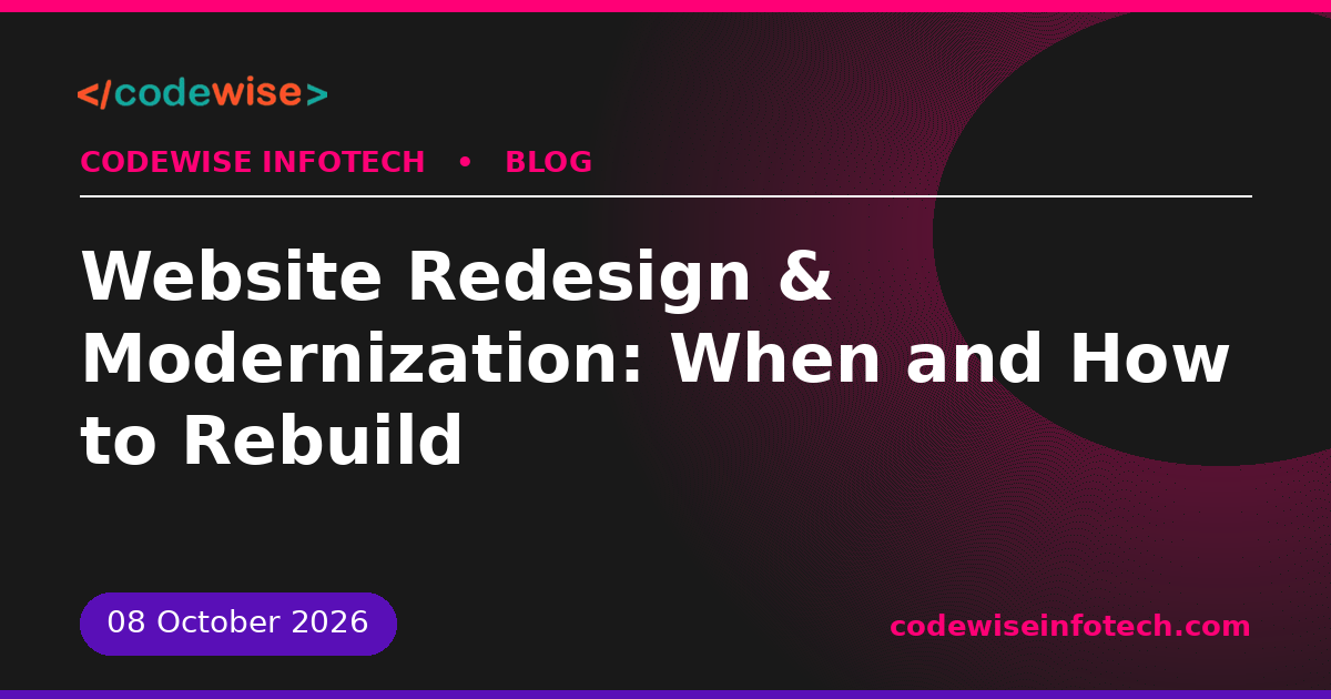 website redesign services