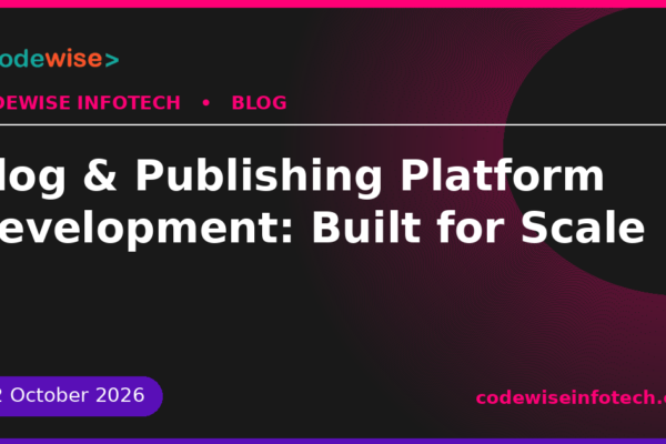 blog platform development