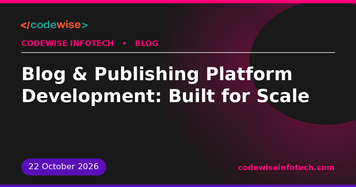 blog platform development
