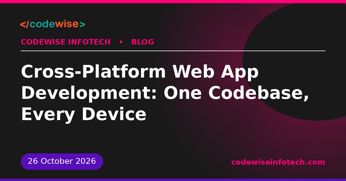 cross-platform web app development