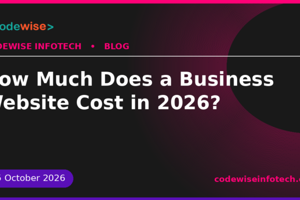 website development cost