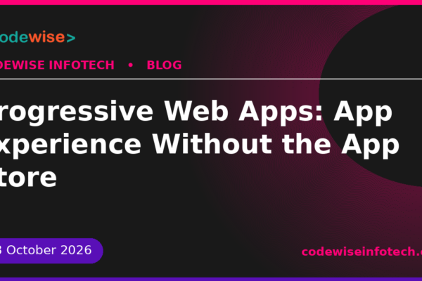 progressive web apps