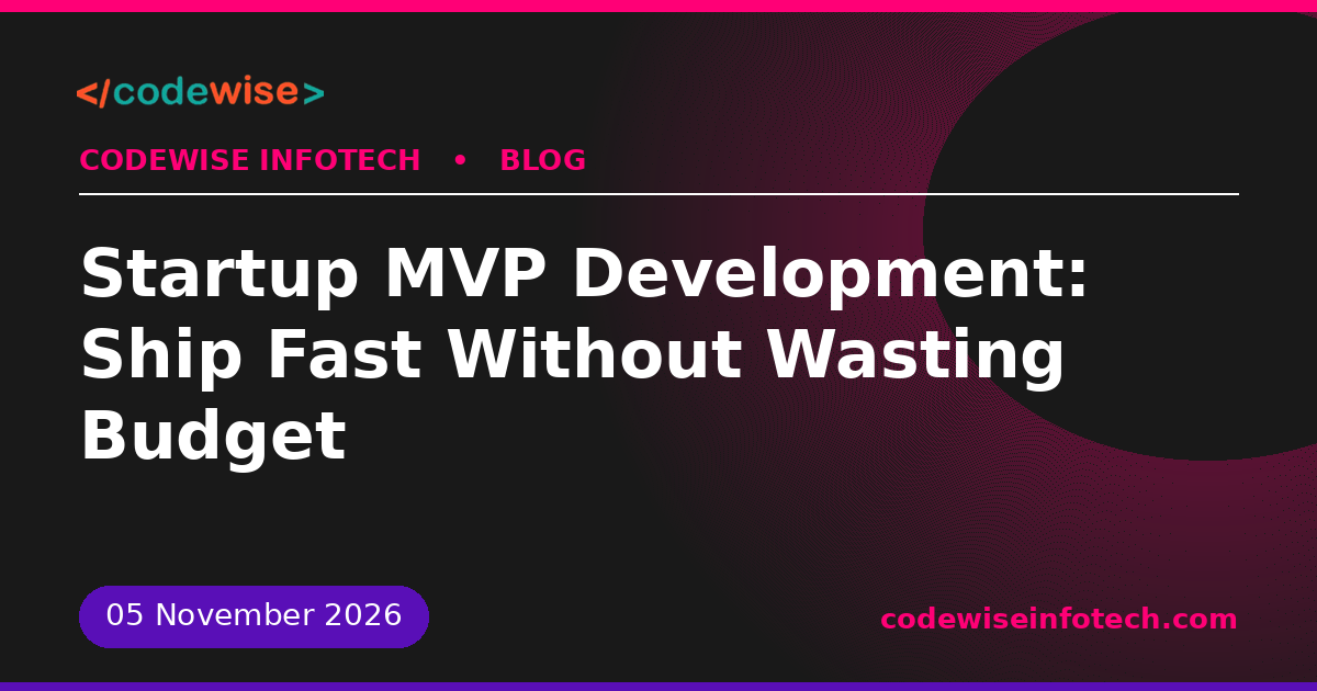 startup mvp development