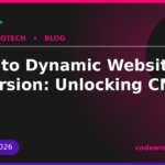 static to dynamic website